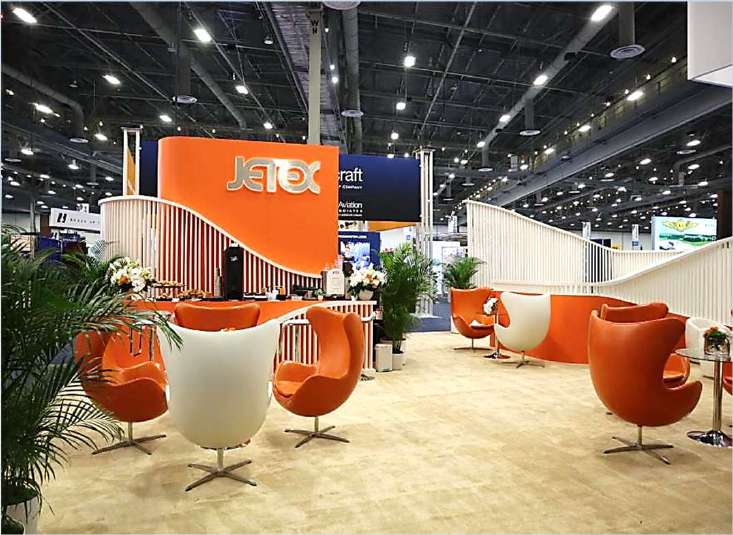 JETEX exhibition stand at NBAA-BACE 2024
